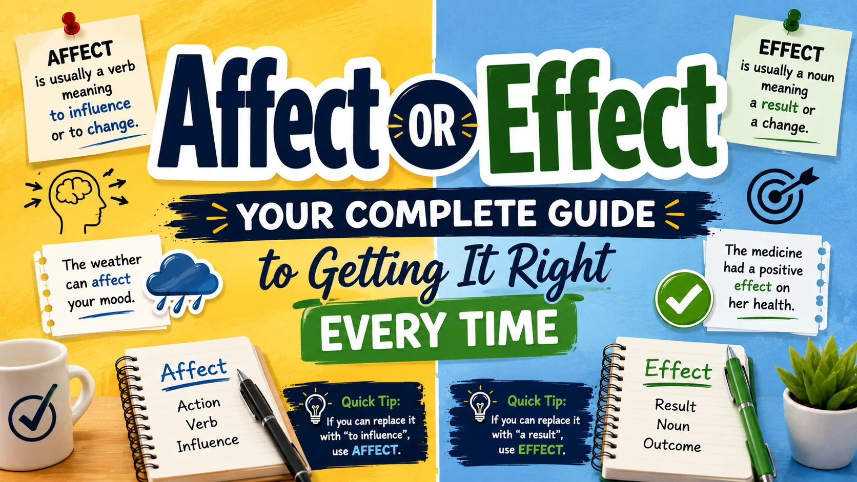 Affect or Effect Your Complete Guide to Getting It Right Every Time