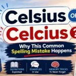 Celsius or Celcius Why This Common Spelling Mistake Happens