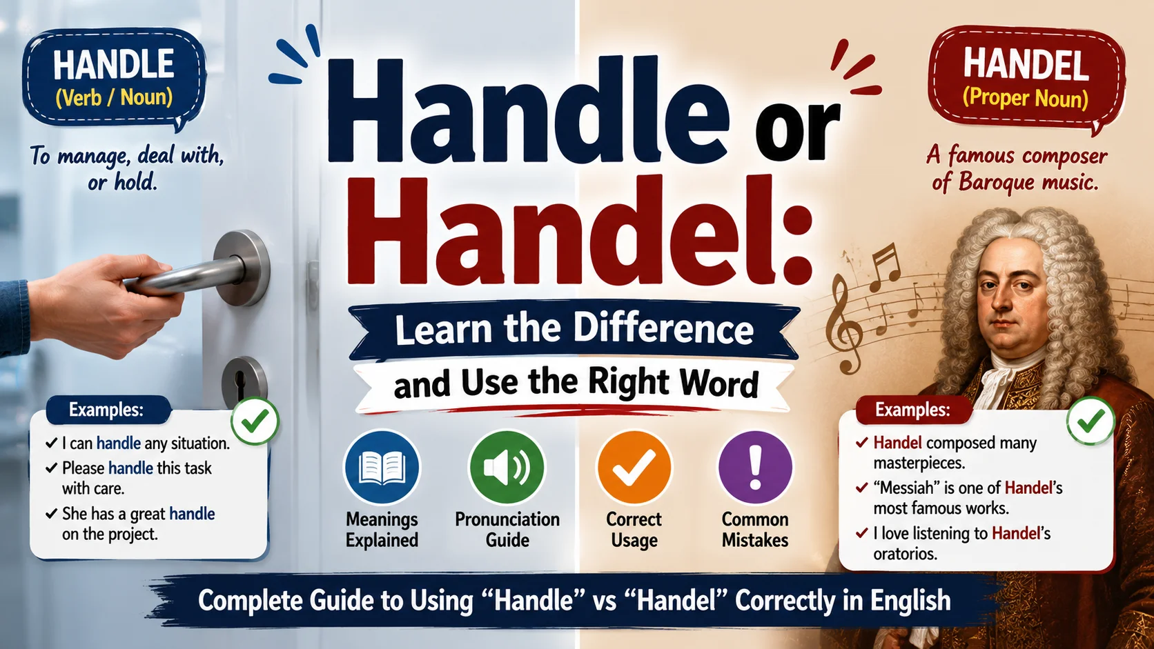 Handle or Handel Learn the Difference and Use the Right Word