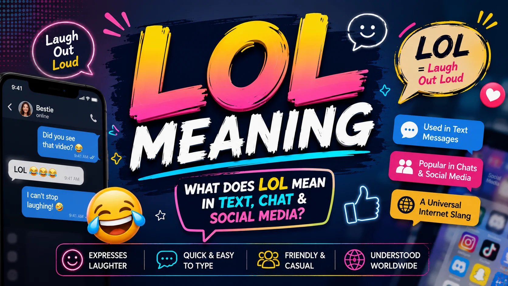 LOL Meaning What Does LOL Mean in Text, Chat & Social Media
