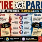 Satire vs Parody Meaning, Difference, Examples & How to Use