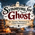 Synonyms for Ghost 50+ Spooky, Mysterious & Useful Alternatives