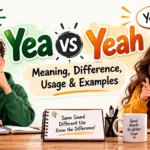Yea vs Yeah Meaning, Difference, Usage & Examples