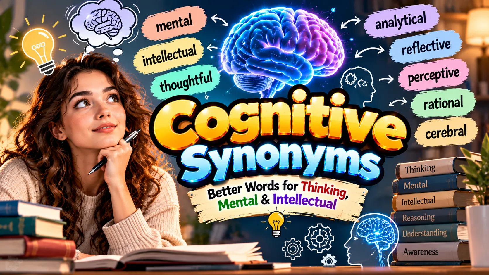 Cognitive Synonyms Better Words for Thinking & Intellectual