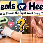 Heals or Heels: How to Choose the Right Word Every Time
