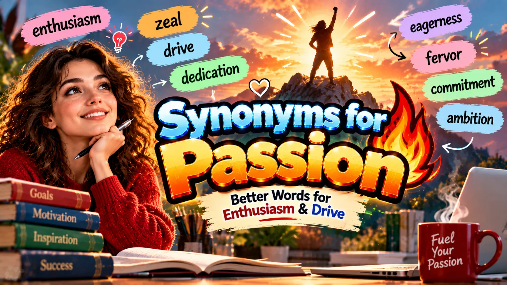 Synonyms for Passion: Better Words for Enthusiasm & Drive