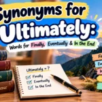 Synonyms for Ultimately: Words for Finally, Eventually & In the End