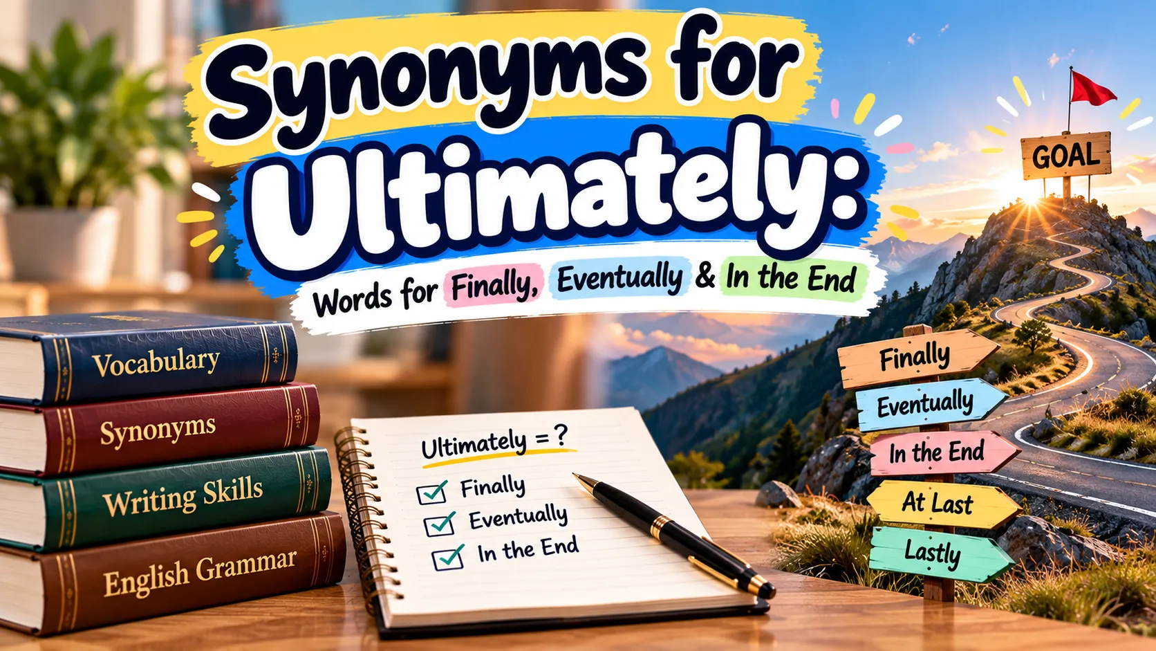 Synonyms for Ultimately: Words for Finally, Eventually & In the End